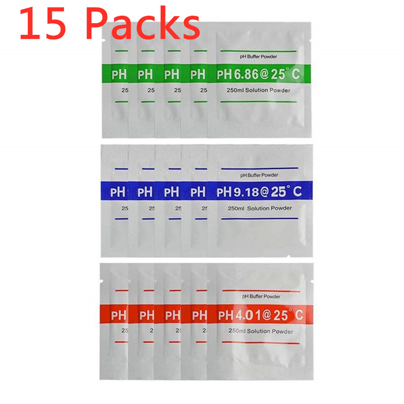 Ph Up Down Solution - 15 unids/lote 4,01 6,86 9,18 medidor