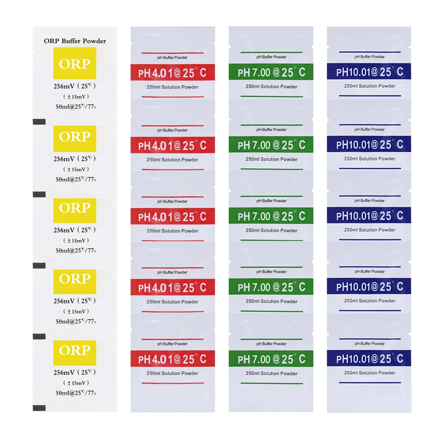 Ph Up Down Solution - Polvo tampón de calibración de medidor