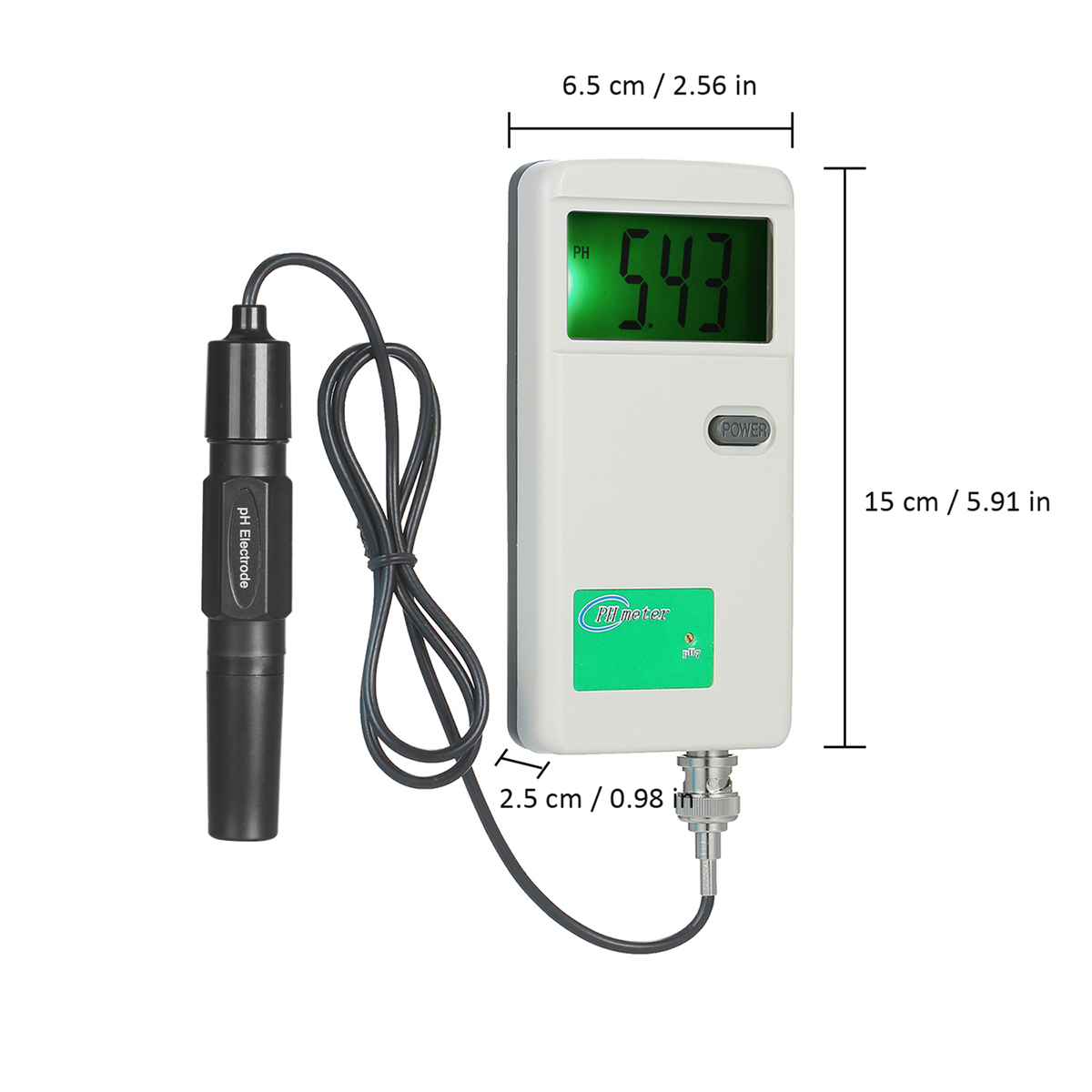 Medidor de PH de alta precisió - Ph Up Down Solution reseña y precio
