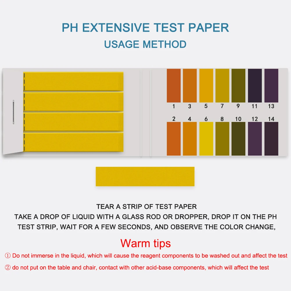 80-400 Uds tiras reactivas de  - Ph Up Down Solution reseña y precio